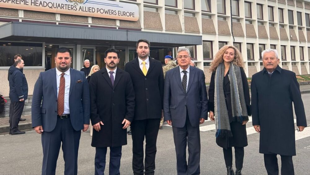 Delegasyonumuz Supreme Headquarters Allied Powers Europe (SHAPE) Ziyaretinde Bulundu